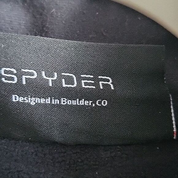 Spyder Men’s Outbound Half Zip Pullover Sweater Red and Black Size L - Picture 10 of 10